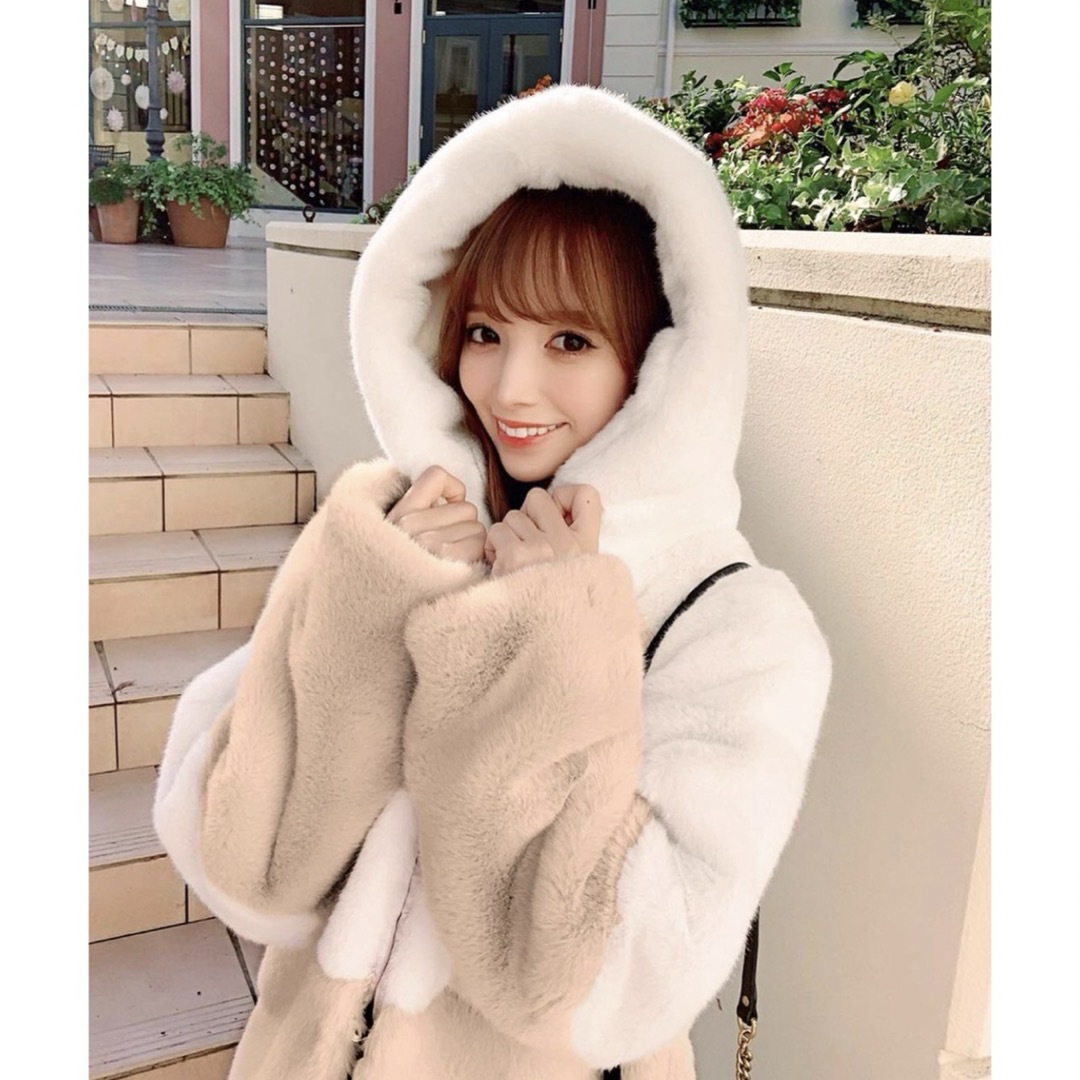 michellMacaron - ミシェルマカロン/ファーコートの通販 by S-aya*'s