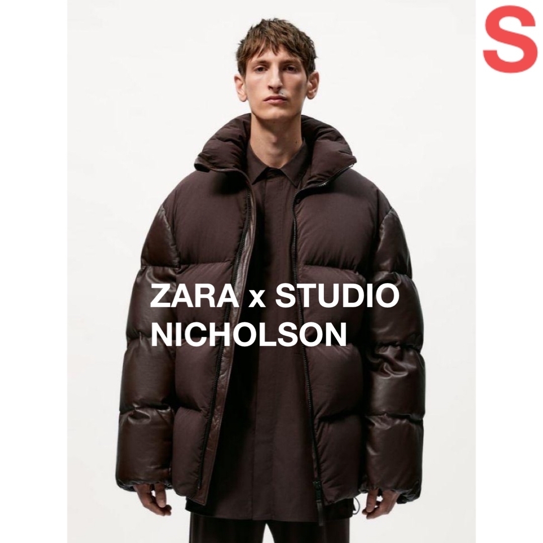 ZARA - 【ZARA x STUDIO NICHOLSON】 コントラストダウンジャケットの