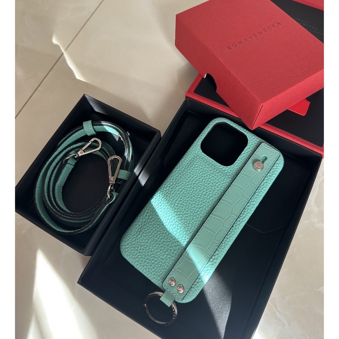 大野詩織さんコラボ×ボナベンチュラ スマホショルダーストラップ