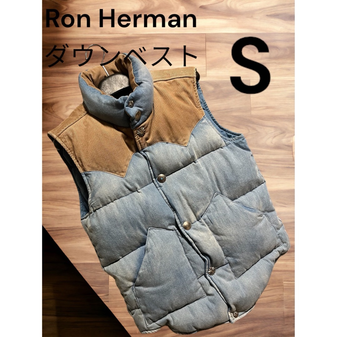 Ron Herman - Ron Herman down VEST ロンハーマン デニム ダウン