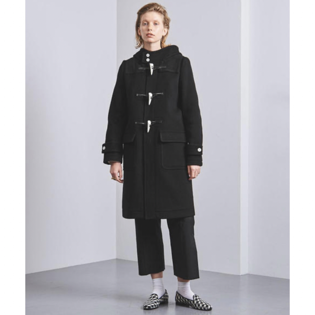 HYKE - HYKE ハイク ホワイト トグル ダッフル コート 白トグルの通販