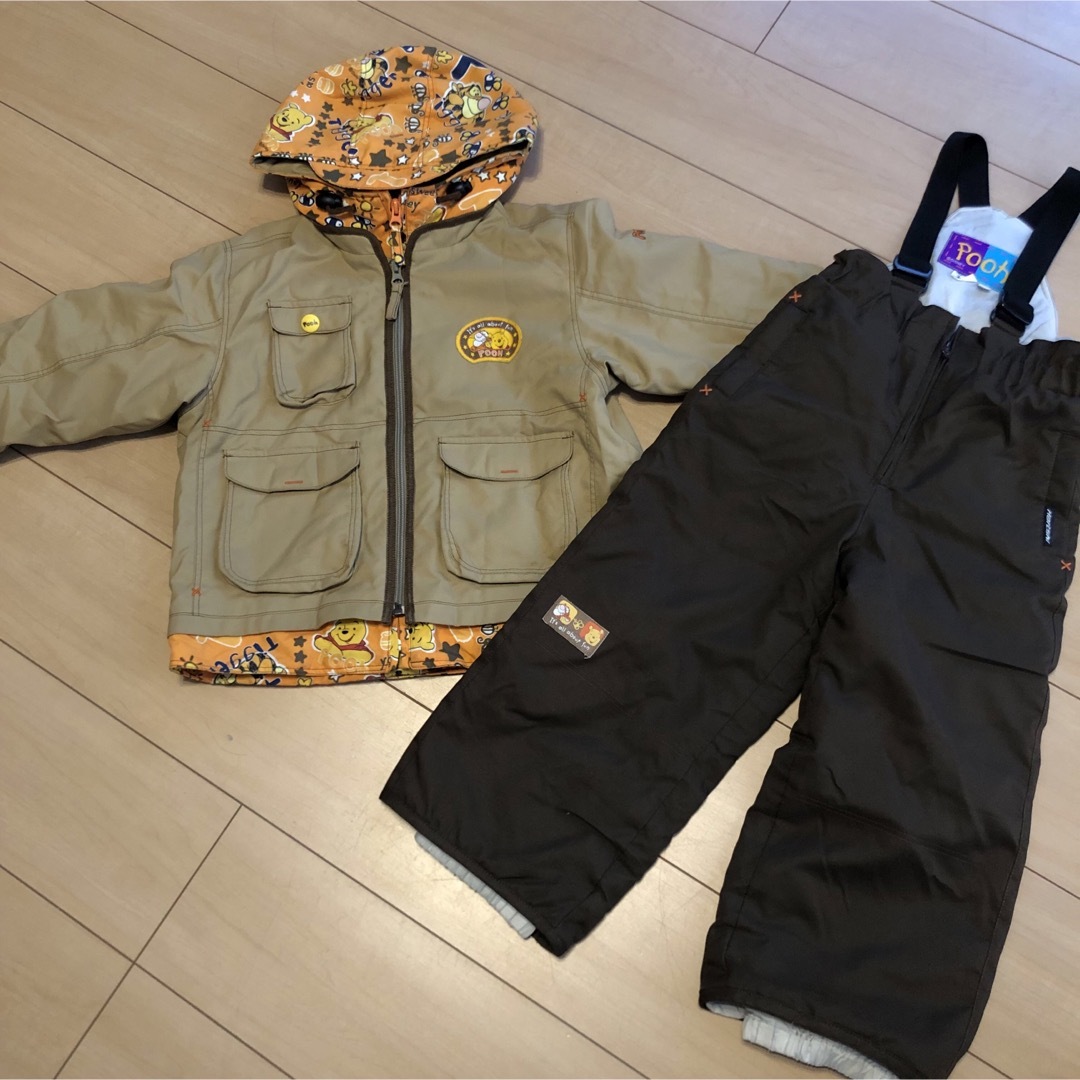 プーさん 100 プーさん スキーウェア スノーウェア 上下の通販 by あん