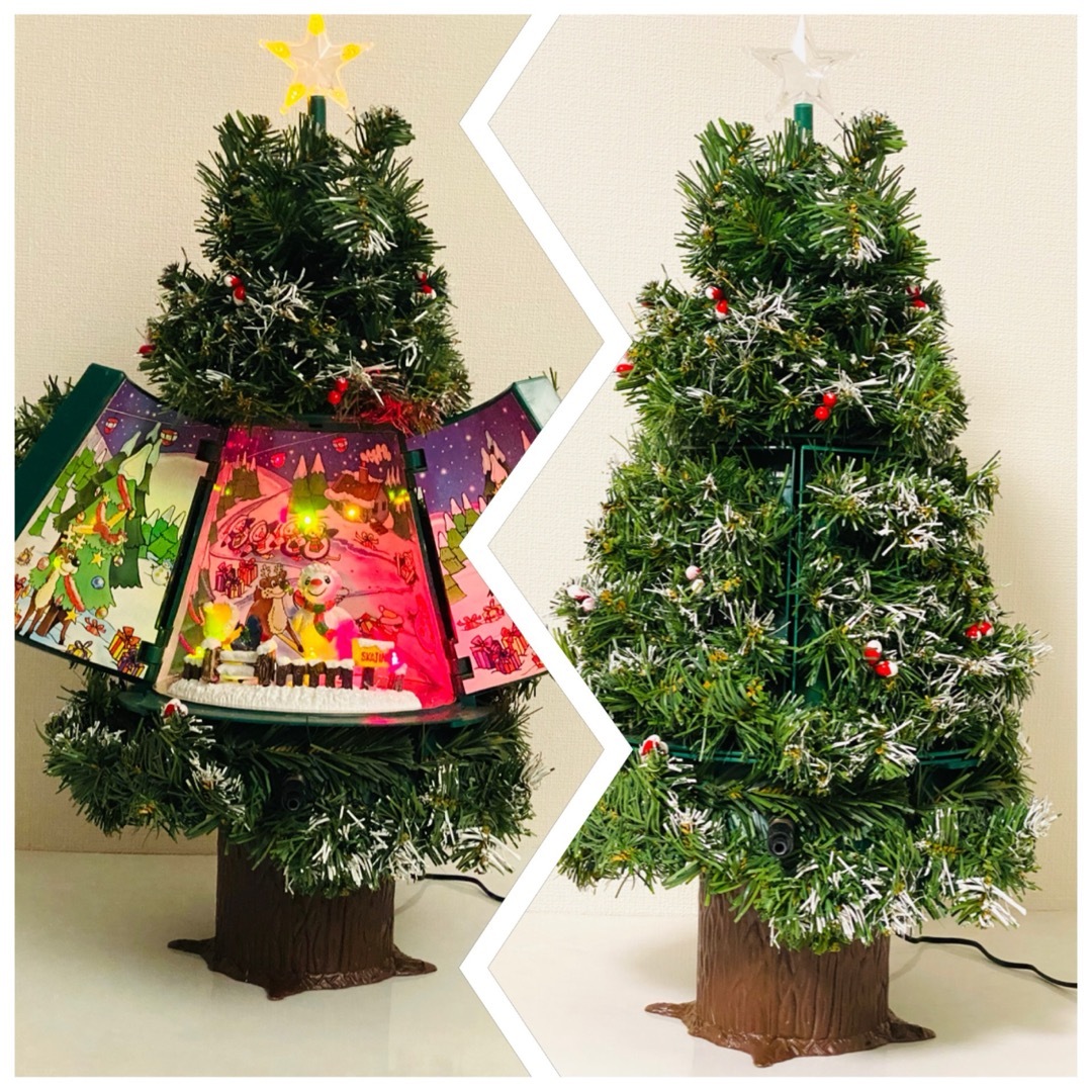 希少 】自動開閉型 人感センサー&クリスマスソング付き クリスマス