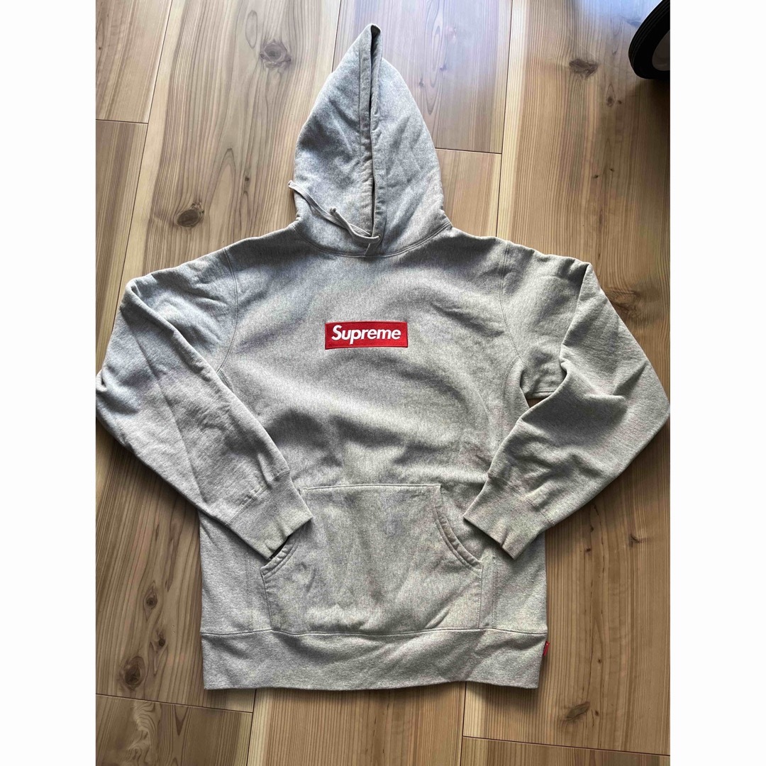 Supreme - Supreme ボックスロゴ パーカー グレー L 希少の通販 by