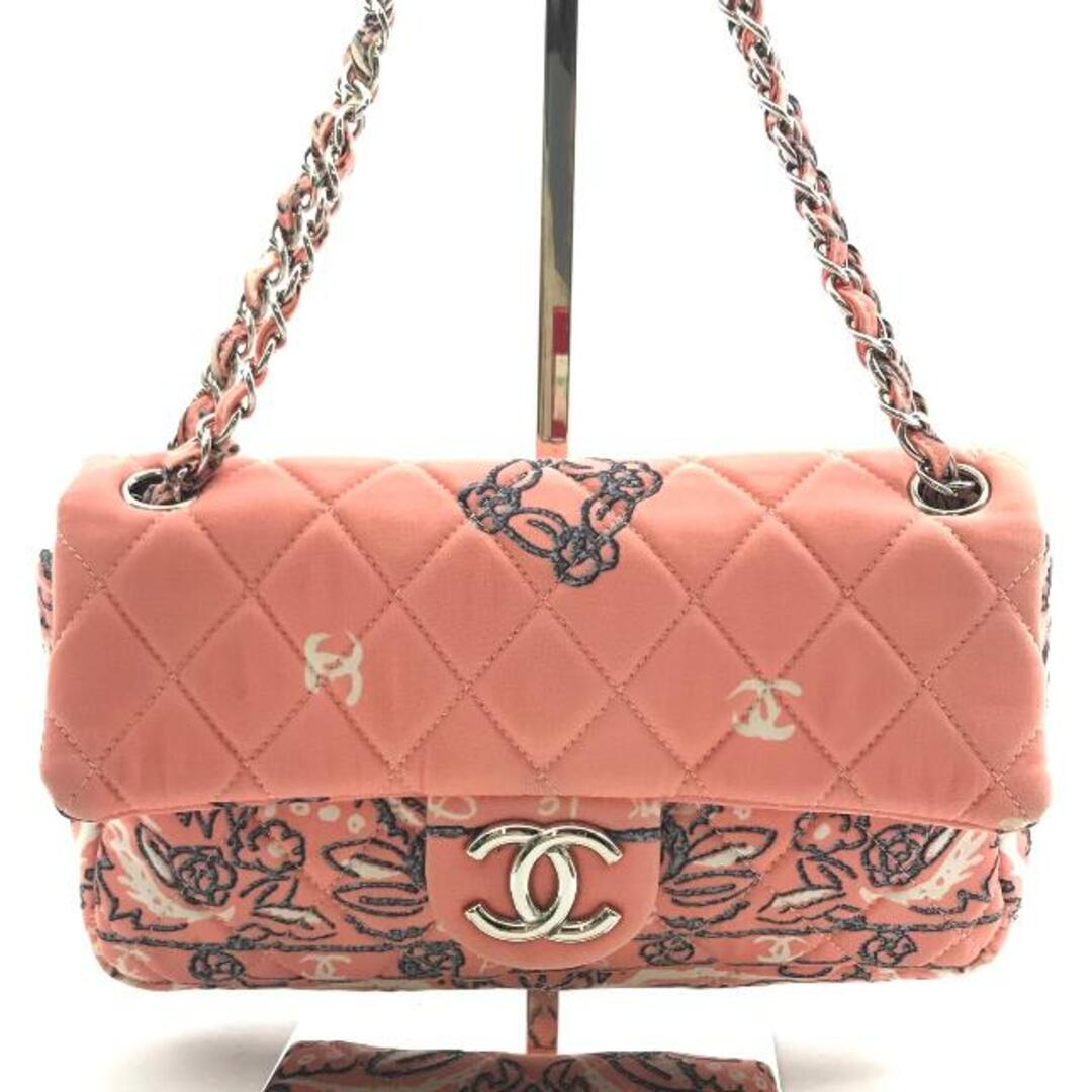 CHANEL - CHANEL シャネル マトラッセ コットン バンダナ柄 チェーン
