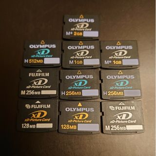 富士フイルム - xdピクチャーカード10枚まとめてセット（2GB,1GB,512MB