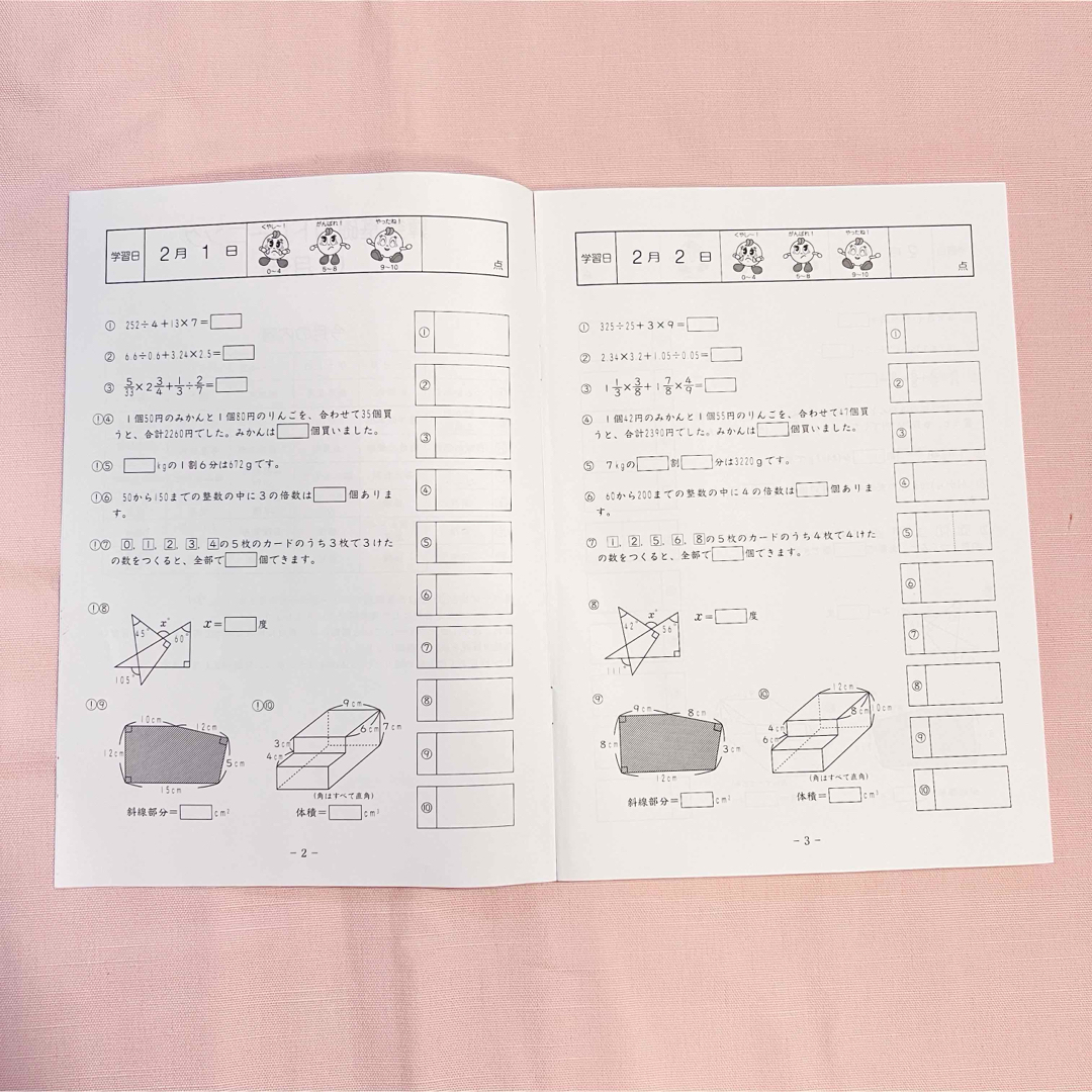 サピックス 基礎力トレーニング 算数 小学6年生 最新版 サピックス