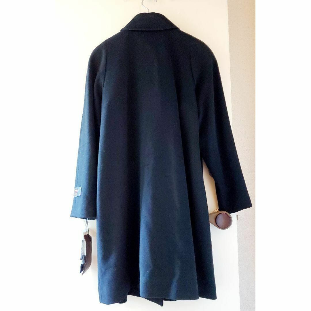定価9万円❣️ 高級カシミヤ100% ブラックコート Mサイズ 上質 艶グロ