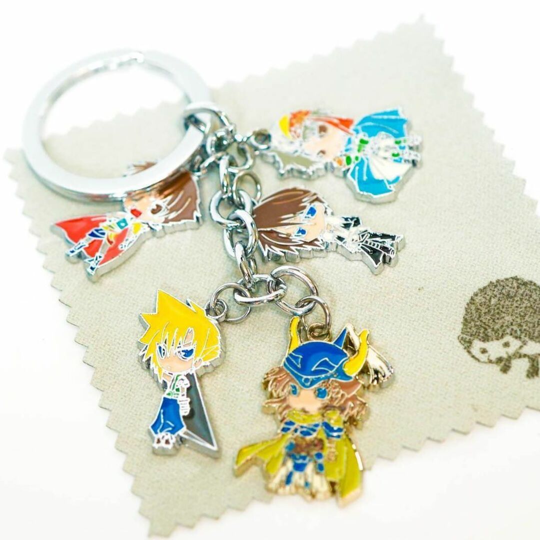 キーホルダー ファイナルファンタジー FF クラウド スコール【リボン袋