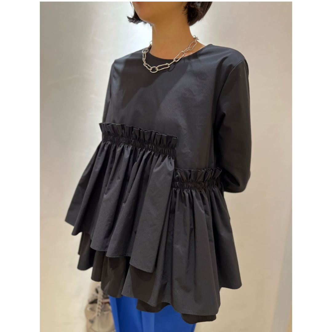 UNITED ARROWS - ユナイテッドアローズ ティアード ギャザー ロング