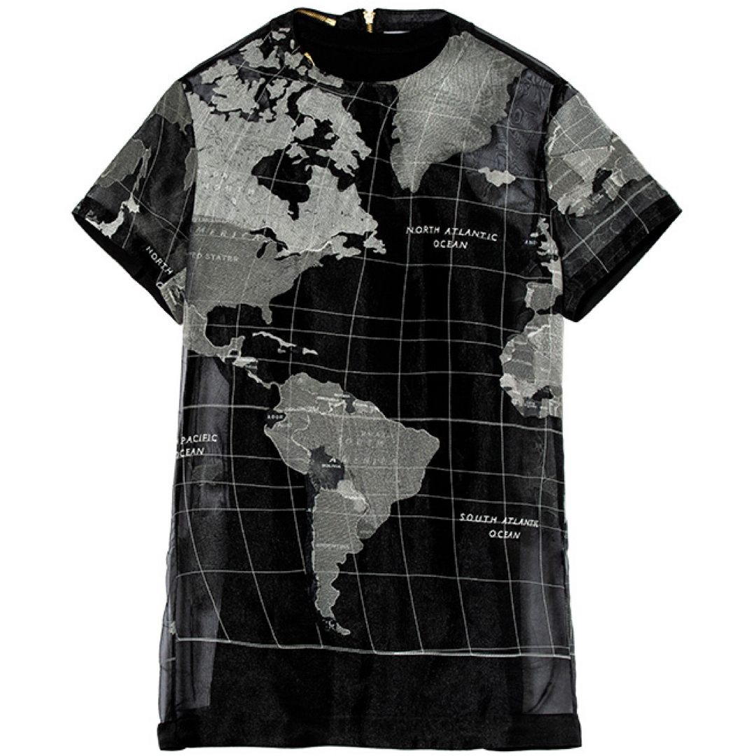 sacai - sacai 地図柄 半袖トップス✨人気の通販 by chamikogori's