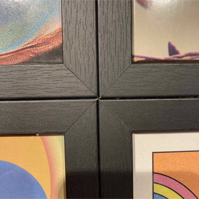 LPレコード4枚用額縁フレーム【製作品】の通販 by ひふみRecords