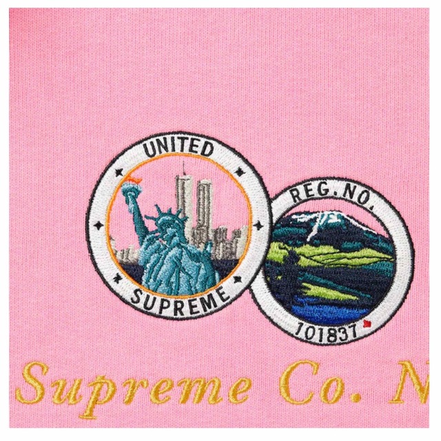 Supreme - supreme Denim Collar Half Zip Sweatshirtの通販 by こん