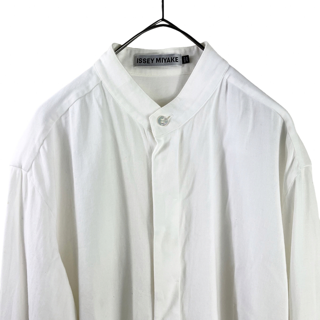 極美品】im ISSEY MIYAKE 90s ハミルトン期バンドカラーシャツ im