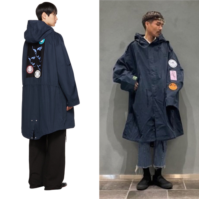 FRED PERRY - Fred Perry × Raf Simons限定コラボ パーカー レイン