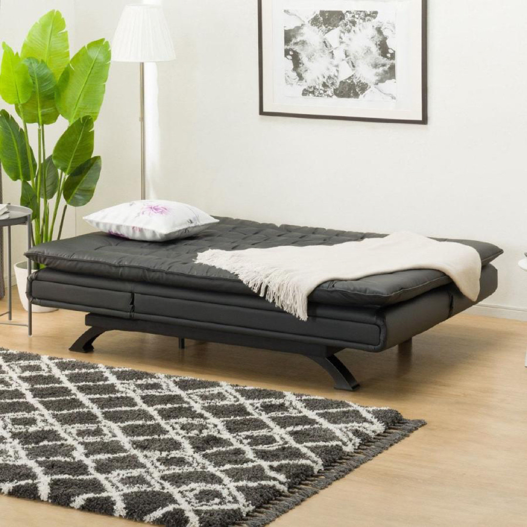 ニトリ - 【週末セール】ソファベッド(Nシールド ロック2 RC BK