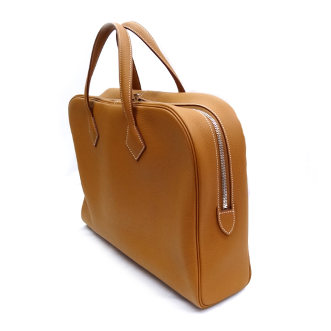 HERMES - エルメス ヴィクトリア2 12H ハンドバッグ トリヨン ゴールド