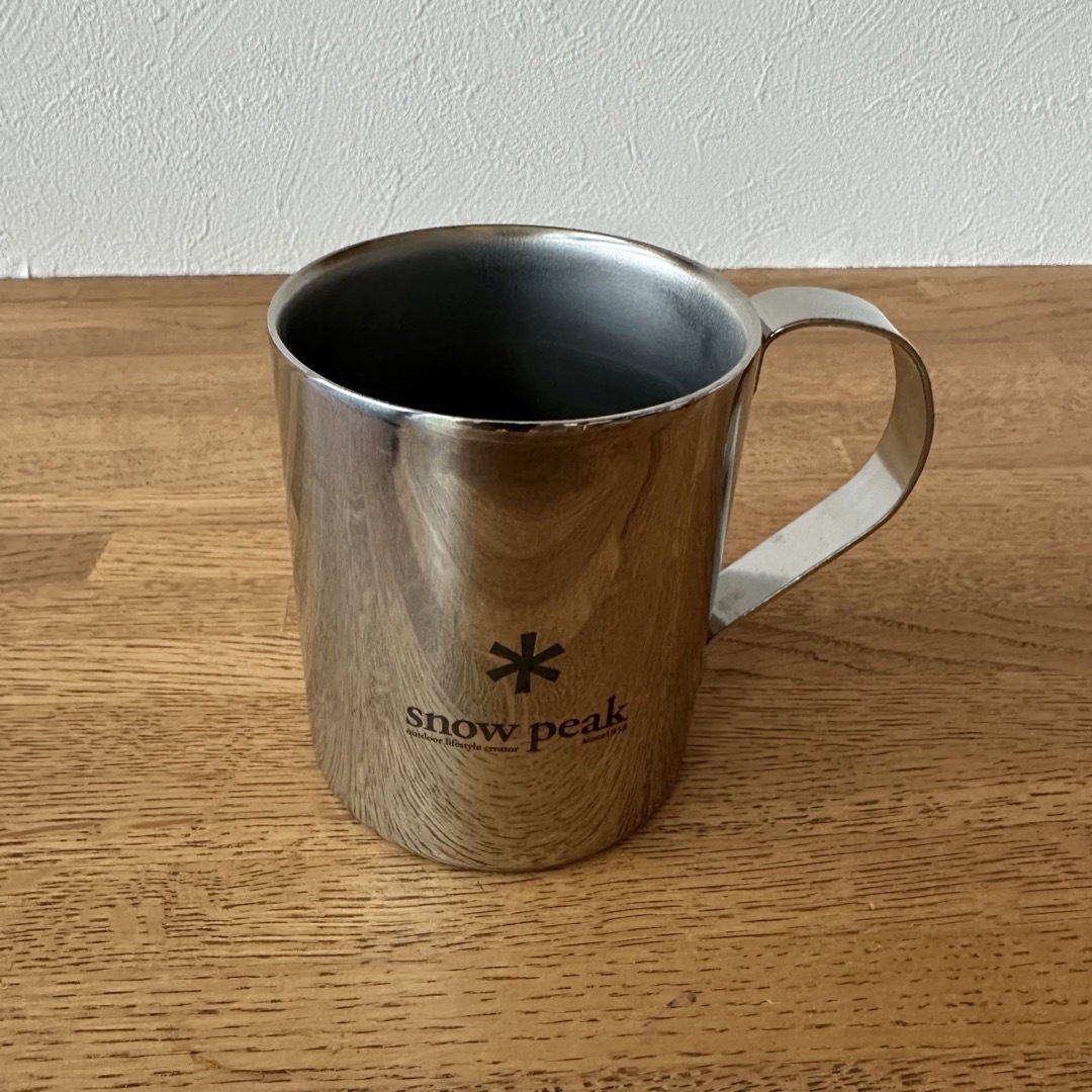 Snow Peak - 【廃盤品】スノーピーク ステンレスマグカップ snowpeakの