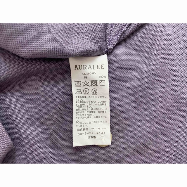 AURALEE - オーラリー 半袖 ポロシャツの通販 by スカイキッド's shop