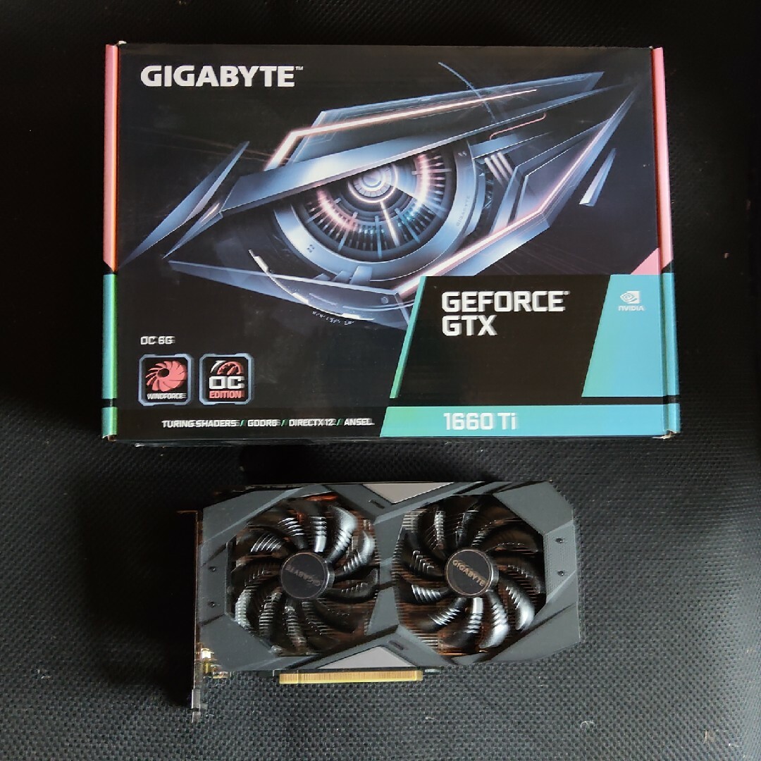 GeForce GTX 1660 ti OC 6G GIGABYTEの通販 by suukan's shop｜ラクマ
