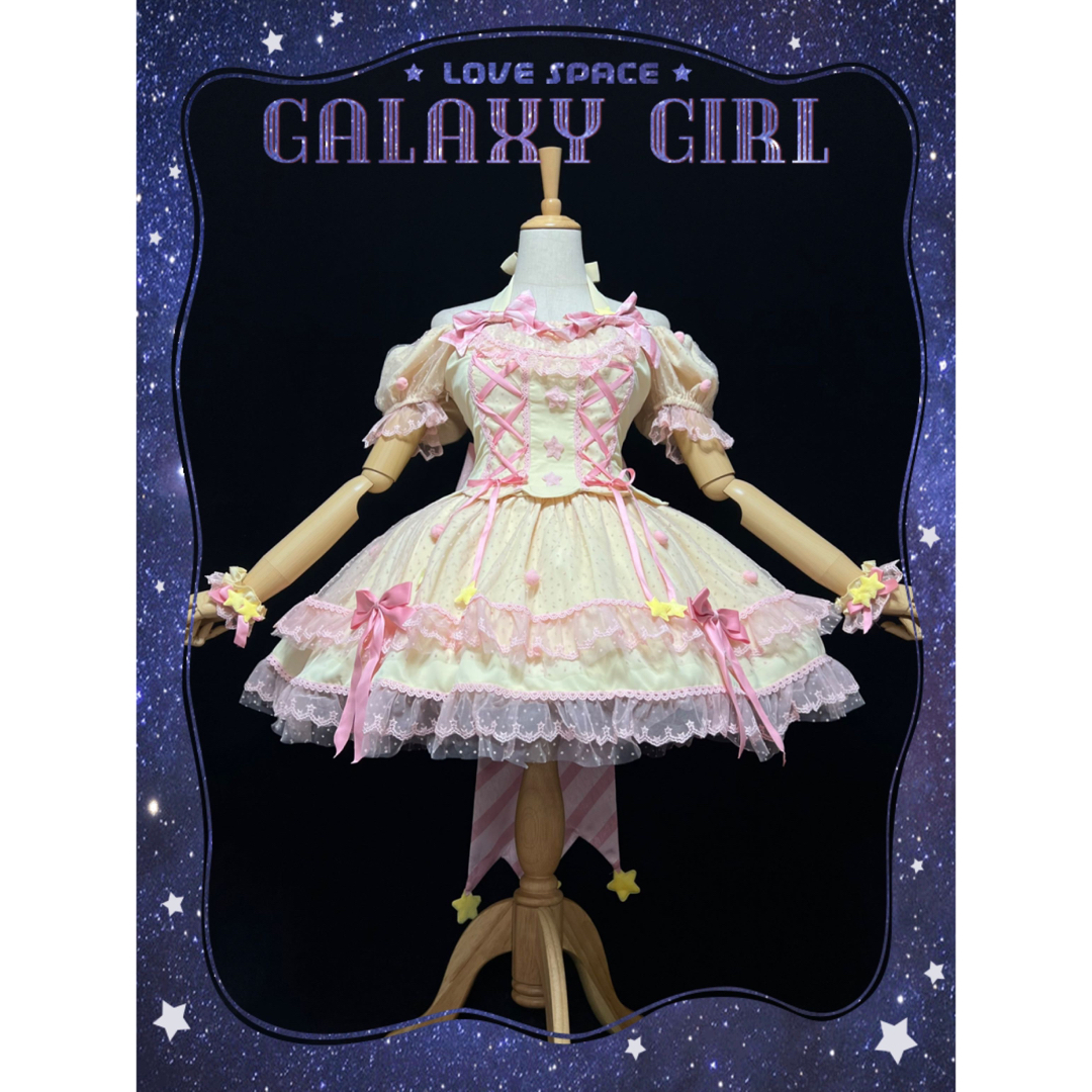 Angelic Pretty - 砂糖魔法 ワンピース4点セット 甘ロリ しゅくれどー