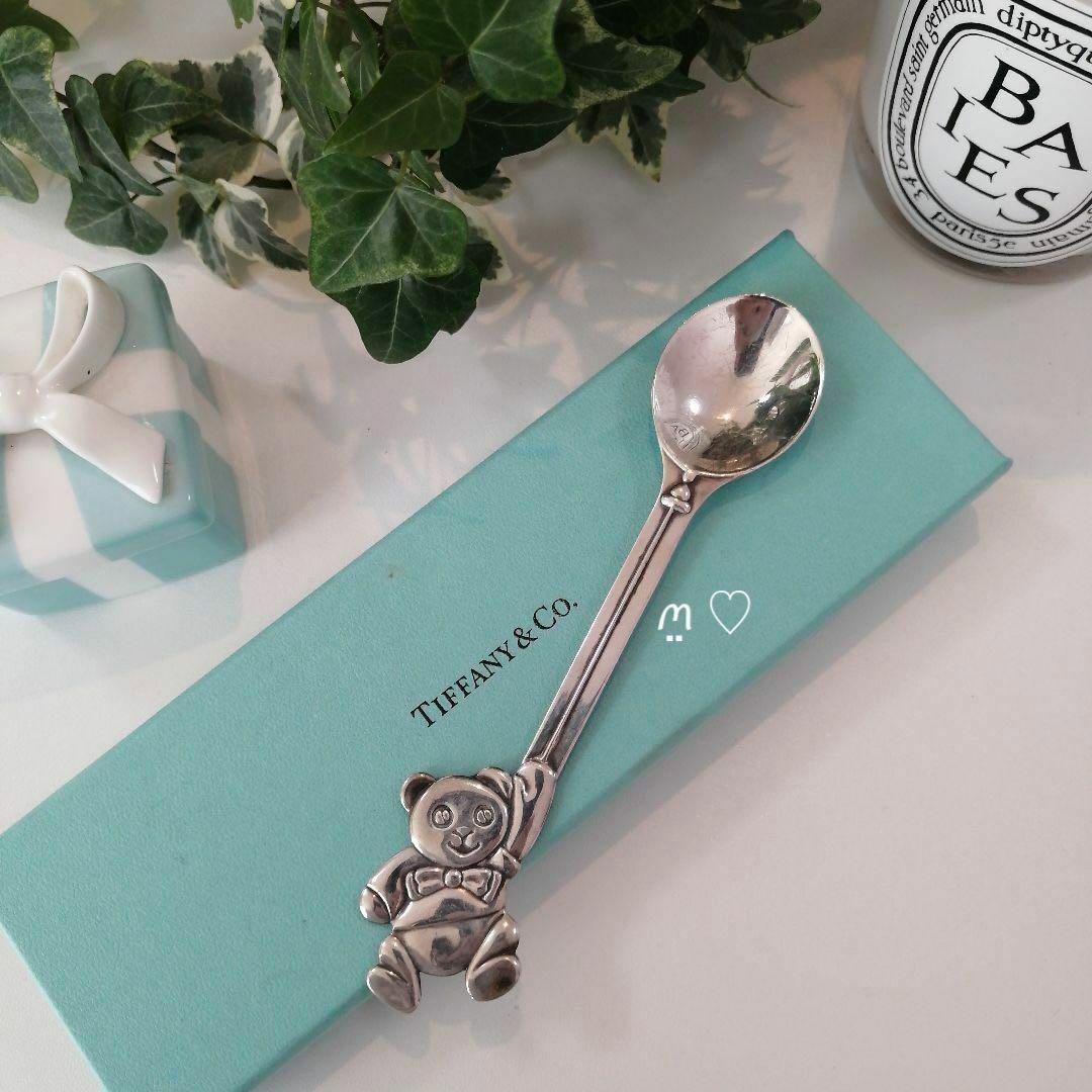 Tiffany & Co. - ティファニー ベアバルーン シルバーベビースプーン