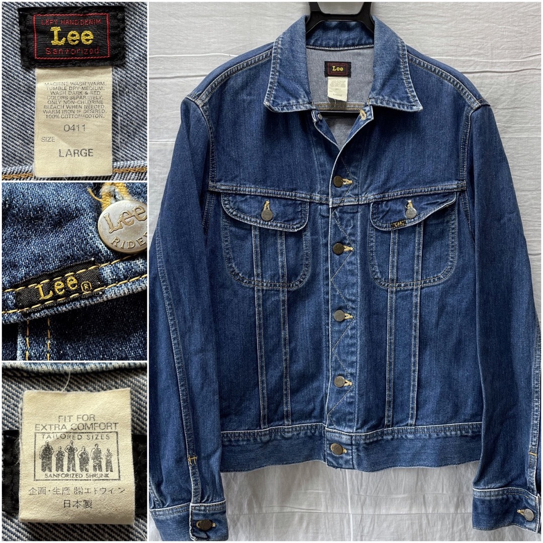 Lee - 90's 日本製 Lee RIDERS 101J LARGE 赤タグ 復刻 リーの通販 by