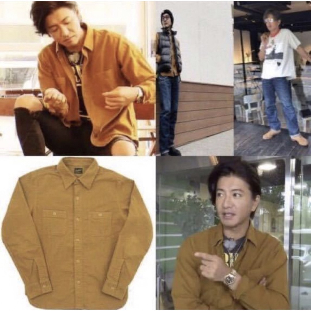 TENDERLOIN - キムタク着 テンダーロイン シャモアクロス シャツ