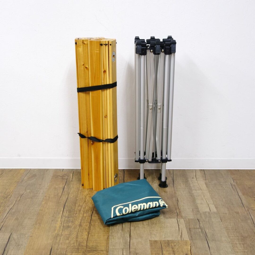 Coleman - コールマン Coleman テーブル ナチュラルウッドロール