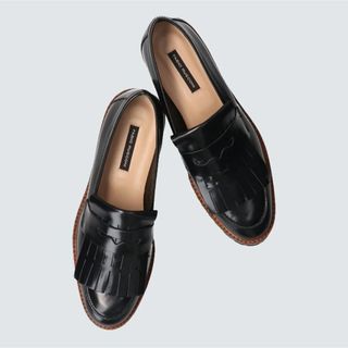 FABIO RUSCONI（ローファー/革靴 ・ ブルー・ネイビー/青色系）の