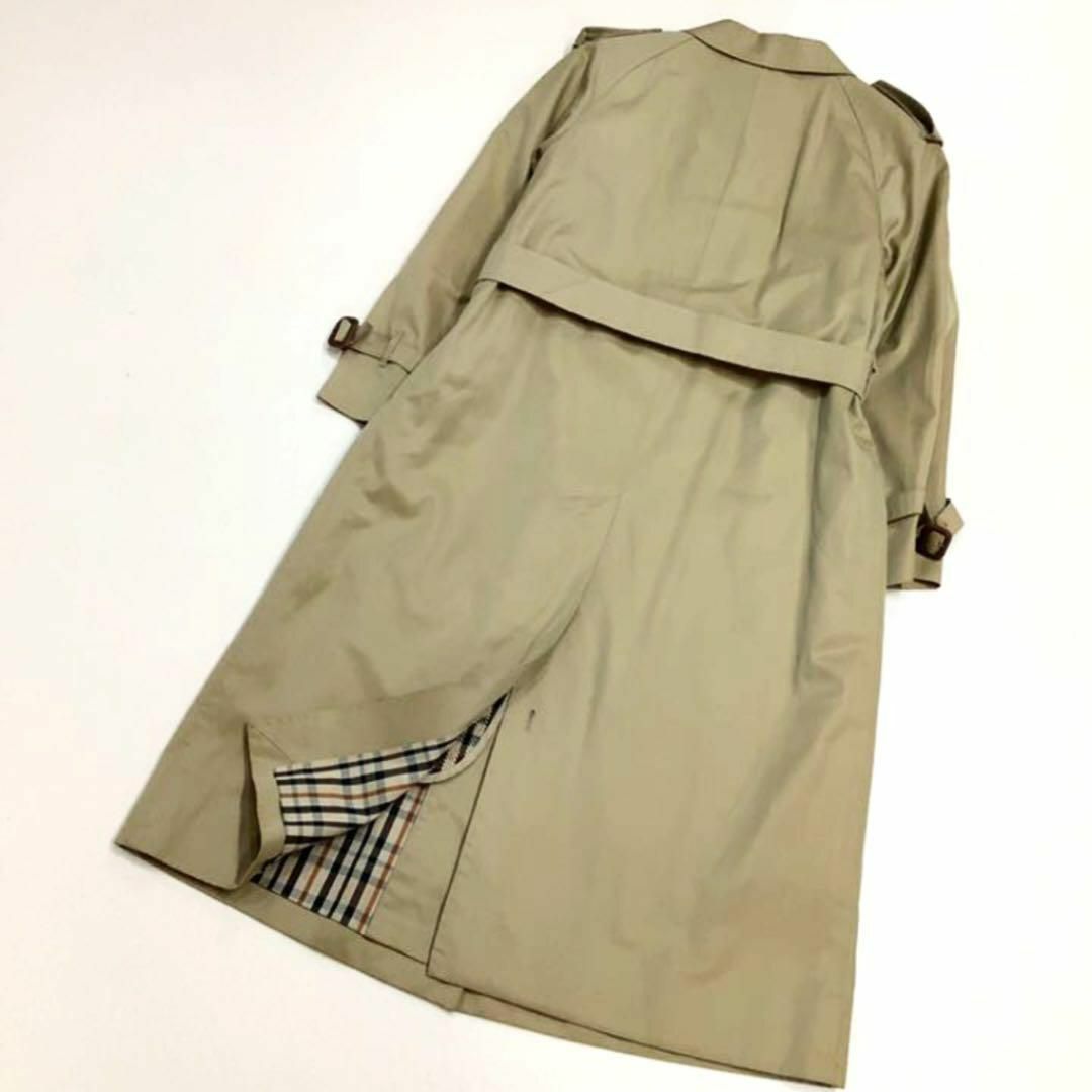 DAKS - DAKS ダックス ハウスチェック トレンチコート ライナー付きの