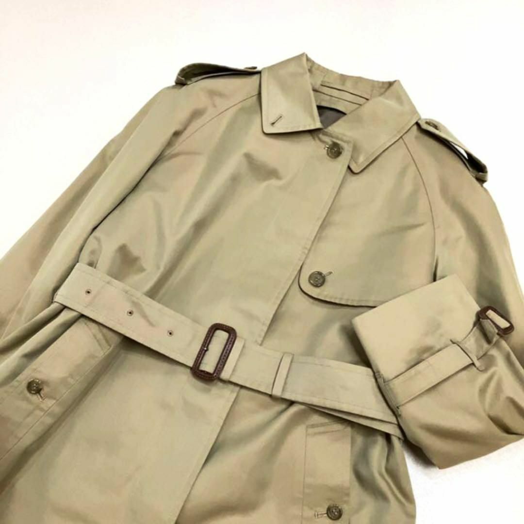 DAKS - DAKS ダックス ハウスチェック トレンチコート ライナー付きの