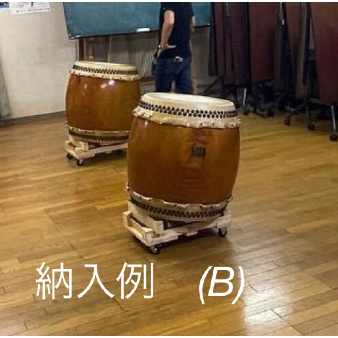 太鼓台(長胴1.6尺) 平置き/傾斜置きの通販 by 鼓太楼's shop｜ラクマ