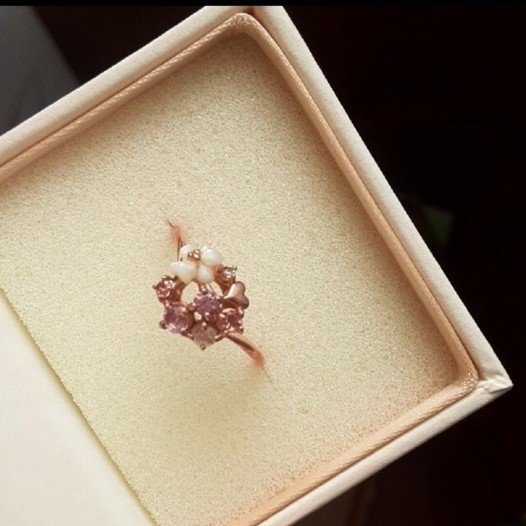 SamanthaTiara フラワーブーケ ネックレス リング セット