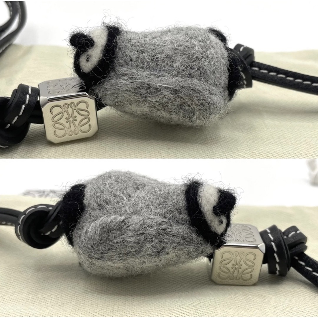 LOEWE ベビーペンギン レザーチャーム アナグラム ダイス ロエベ LOEWE