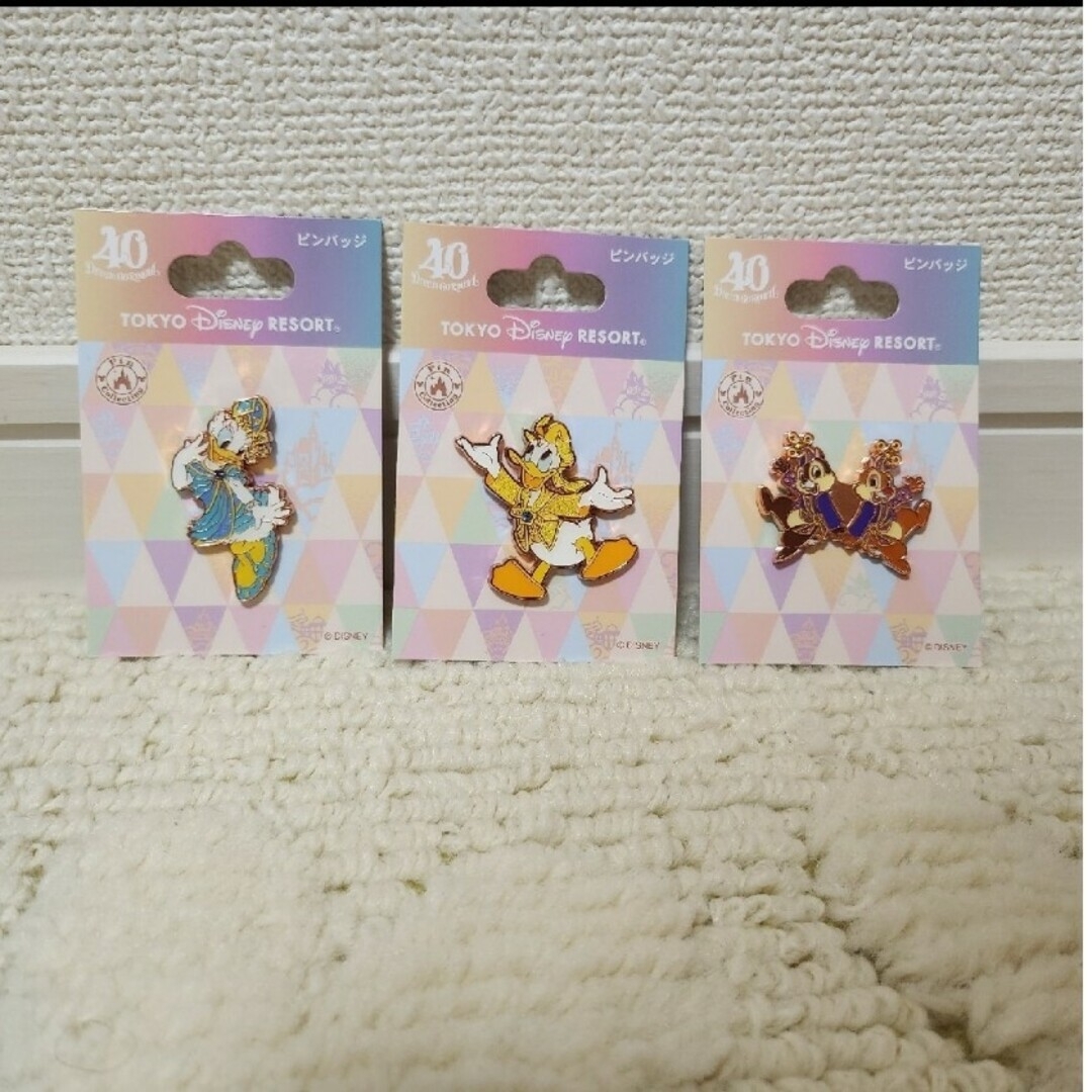 Disney - 販売終了品 新品 ディズニーランド 40周年 ピンバッジ 全種類
