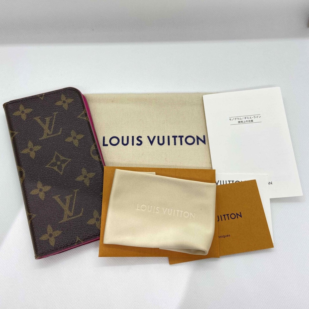 LOUIS VUITTON - ルイヴィトン スマホケース iPhoneX レザー