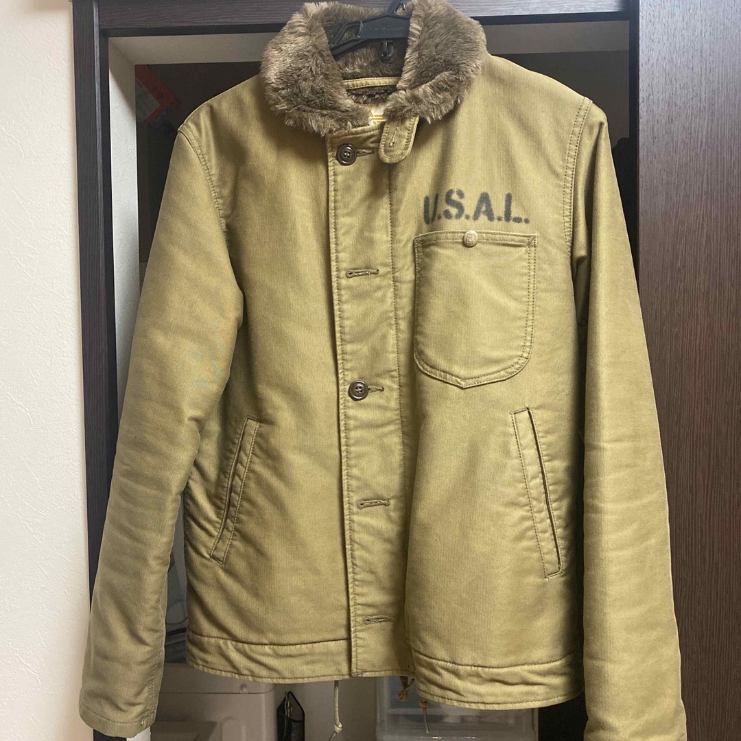 ALPHA INDUSTRIES - ALPHA X LEE コラボアイテム N1デッキジャケットの