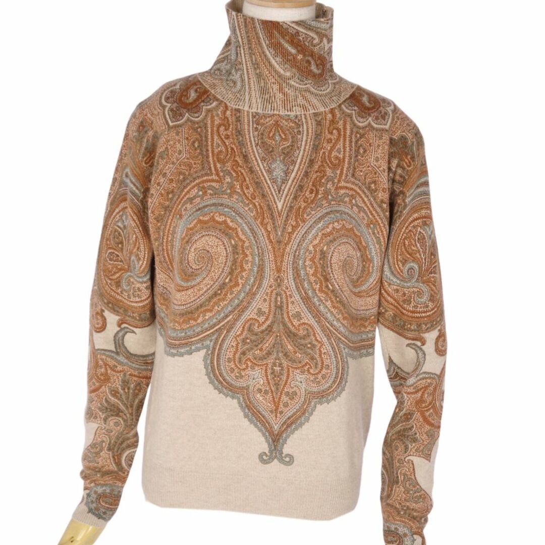 ETRO - 美品 エトロ ETRO ニット セーター ハイネック ペイズリー
