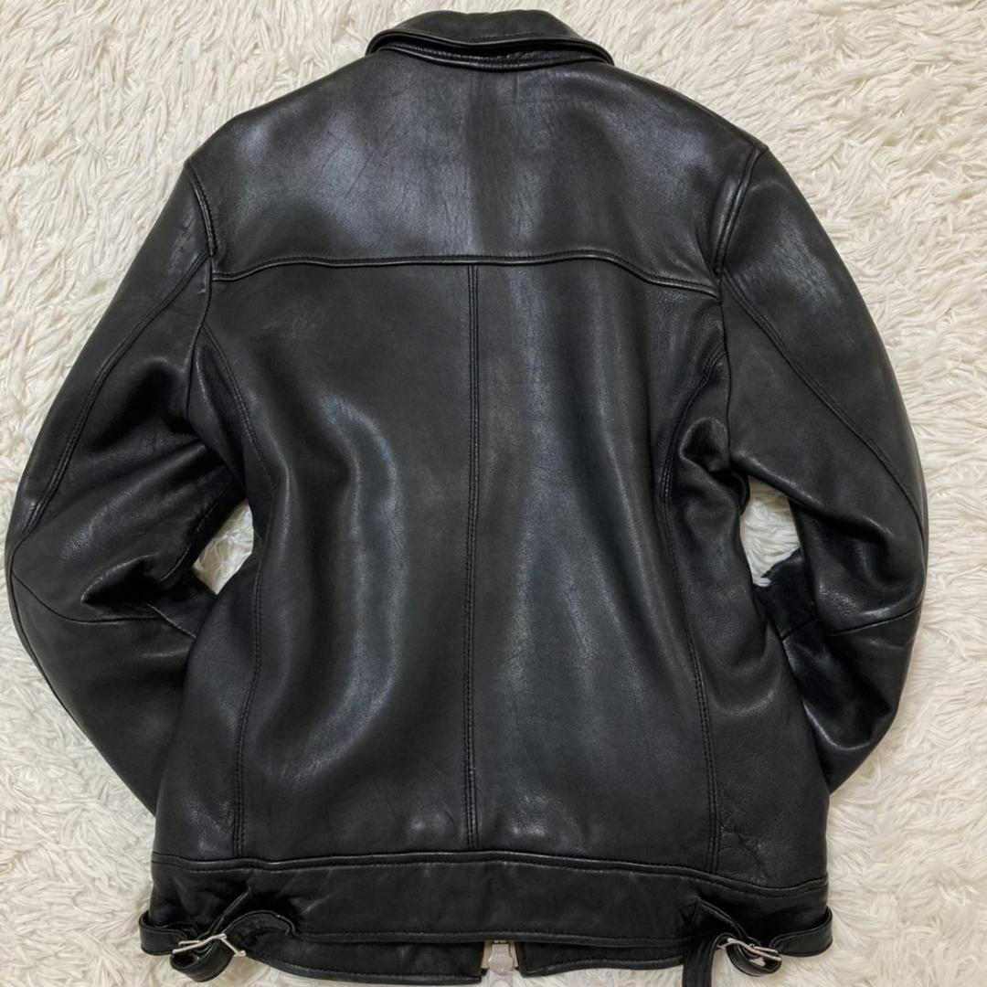 nano・universe - 極美品 M ナノユニバース ラムレザー ライダース