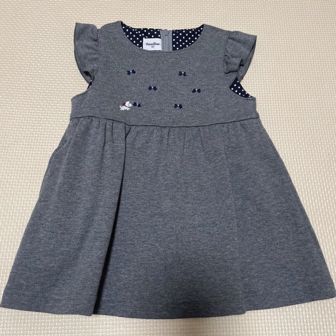 familiar - ファミリア ジャンパースカート・ブラウスセットの通販 by