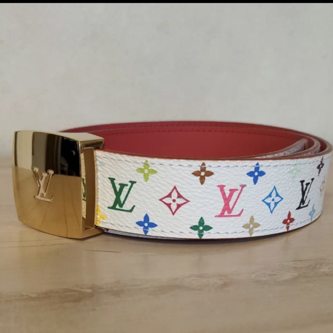LOUIS VUITTON - ルイヴィトンベルトマルチカラー 新品の通販 by