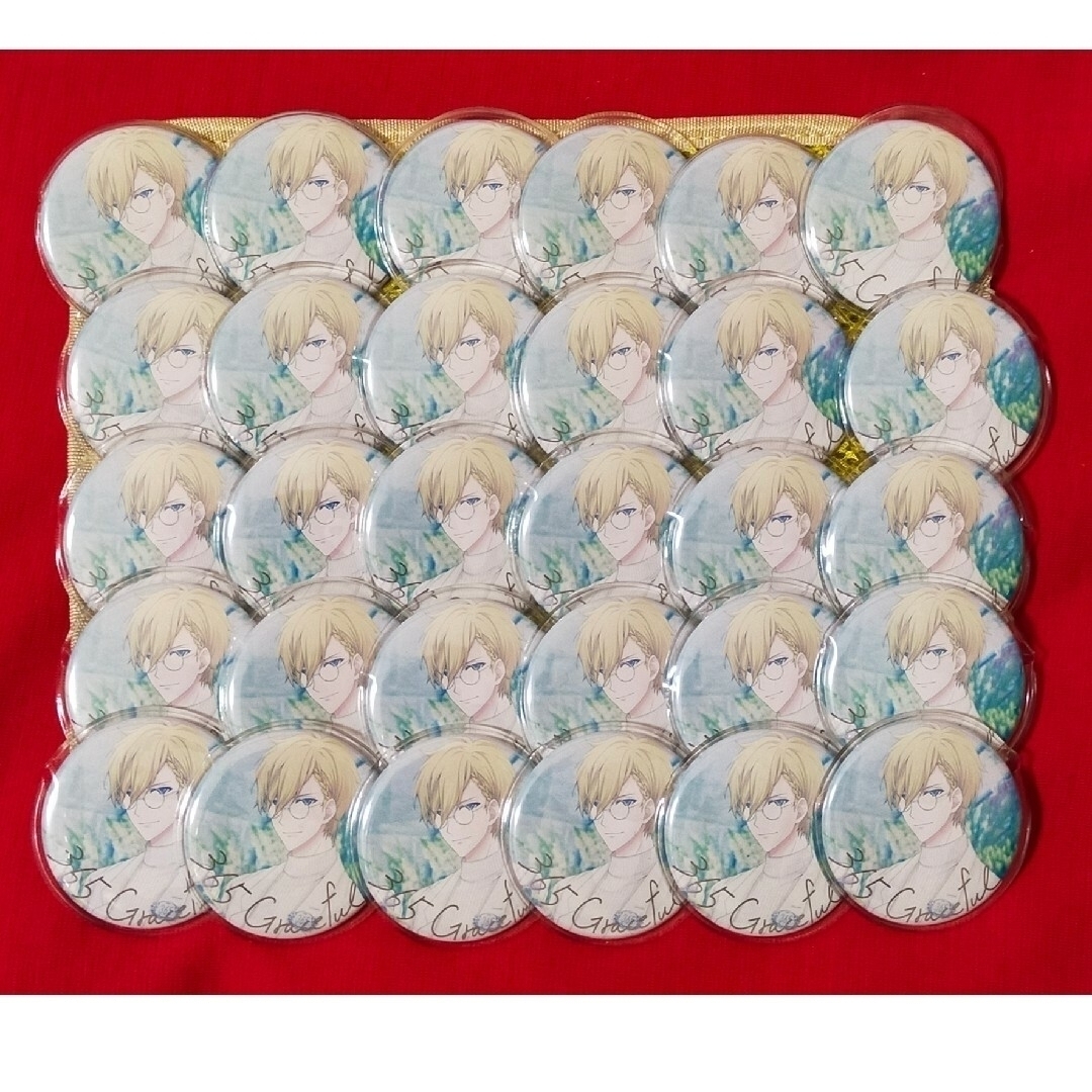 六弥ナギ☆DHC☆アイドリッシュセブン 缶バッジ30個 痛バッグセット