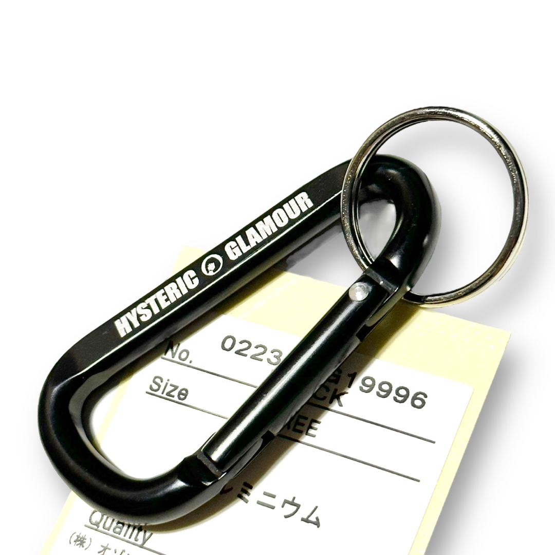 HYSTERIC GLAMOUR - 未使用品！ HYSTERIC GLAMOUR カラビナ キーリング