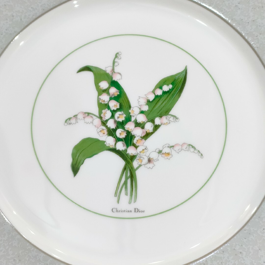 Christian Dior - Christian Dior ディオール プレート皿 すずらんの