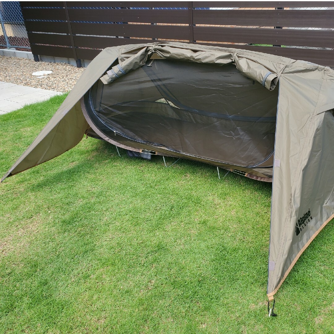 ソロテント&コットセット ポップシェルターテントⅡ Alpine DESIGNの