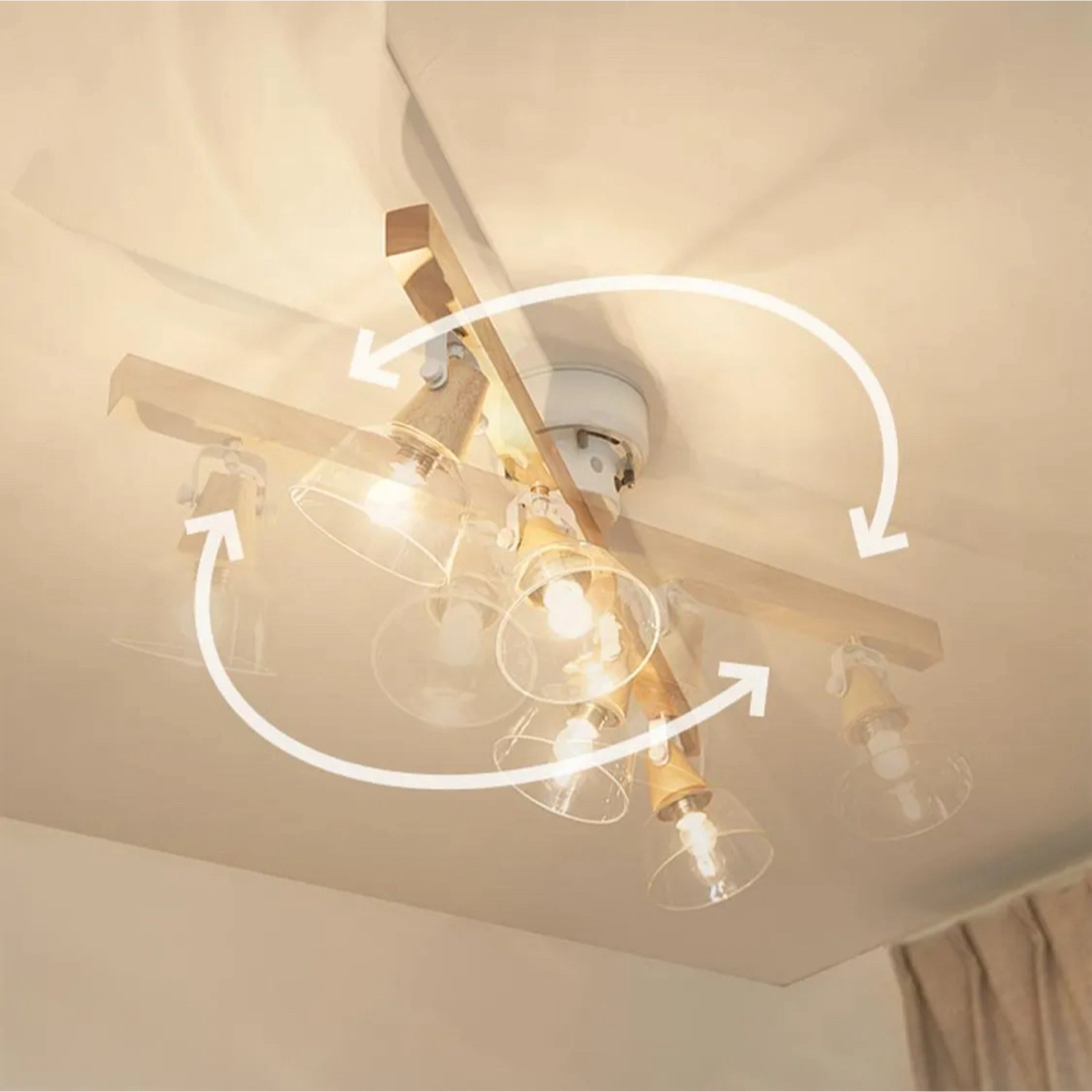 LOWYA New Jasmina 2 4L シーリングライト-七田式プリントB