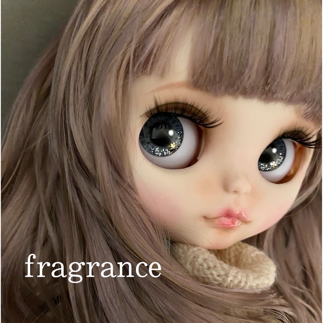 ♡カスタムアイシードール♡ 白肌 icydoll ブライス人形ブラウンmixの