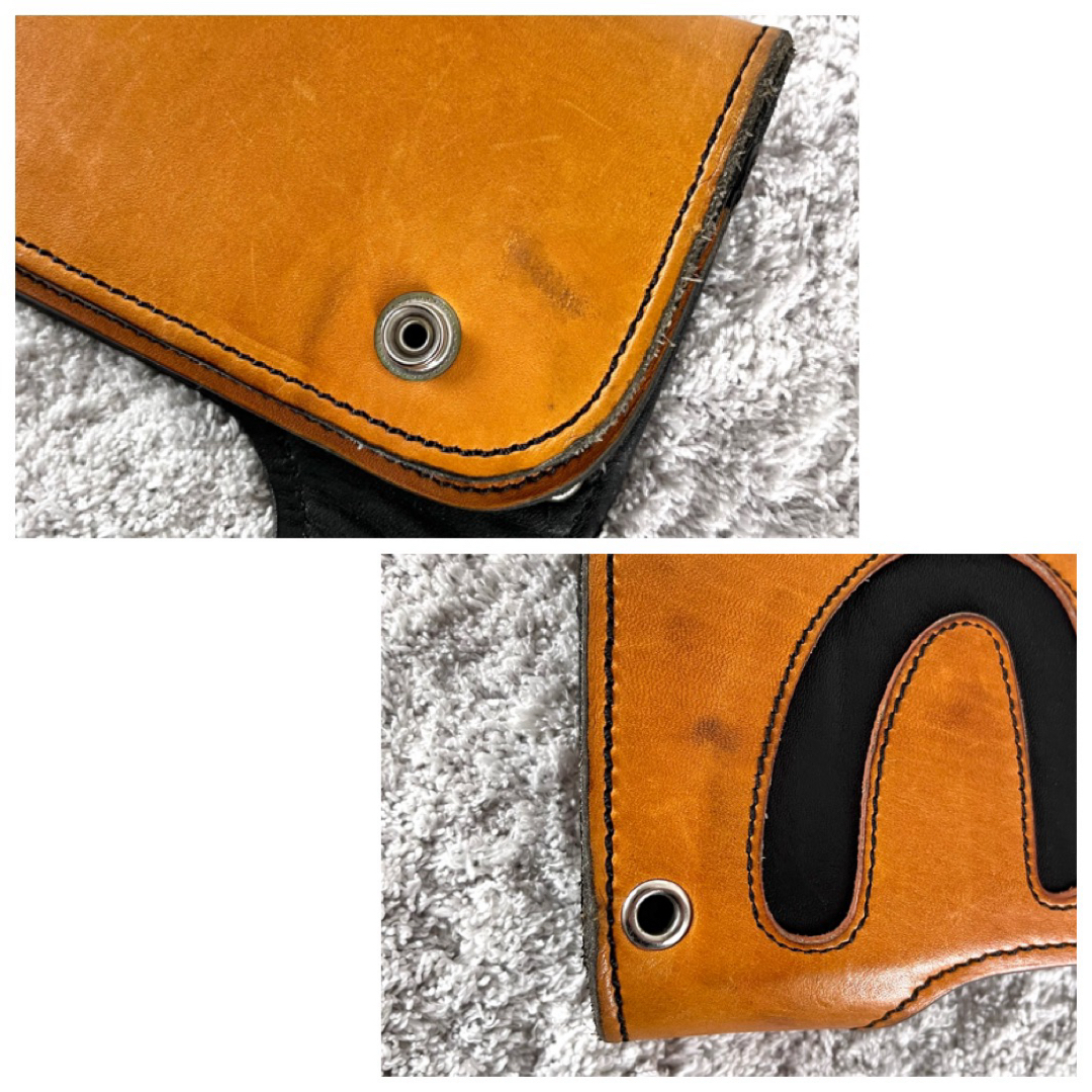 EVISU - 【希少】EVISU エヴィス ど根性 ウォレット 長財布 カモメ