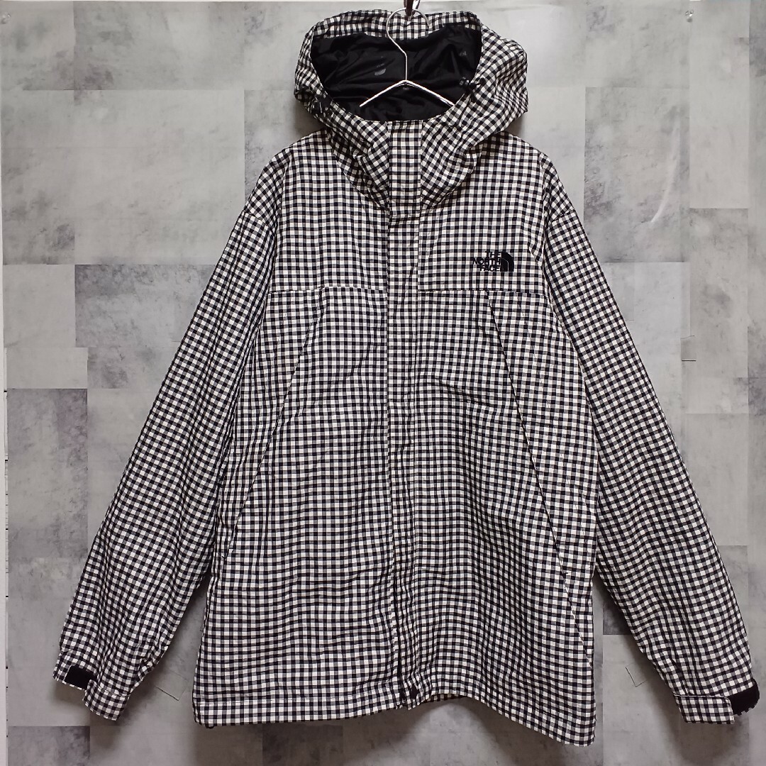 THE NORTH FACE - THE NORTH FACE SCOOP JACKET ギンガムチェック Lの